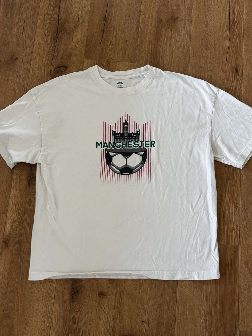 Urban Outfitters Manchester Soccer Graphic T-Shirt